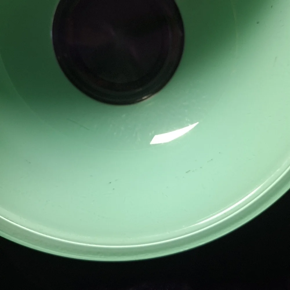 PYREX MIXING BOWL MINT GREEN CLEAR BOTTOM 2.5
